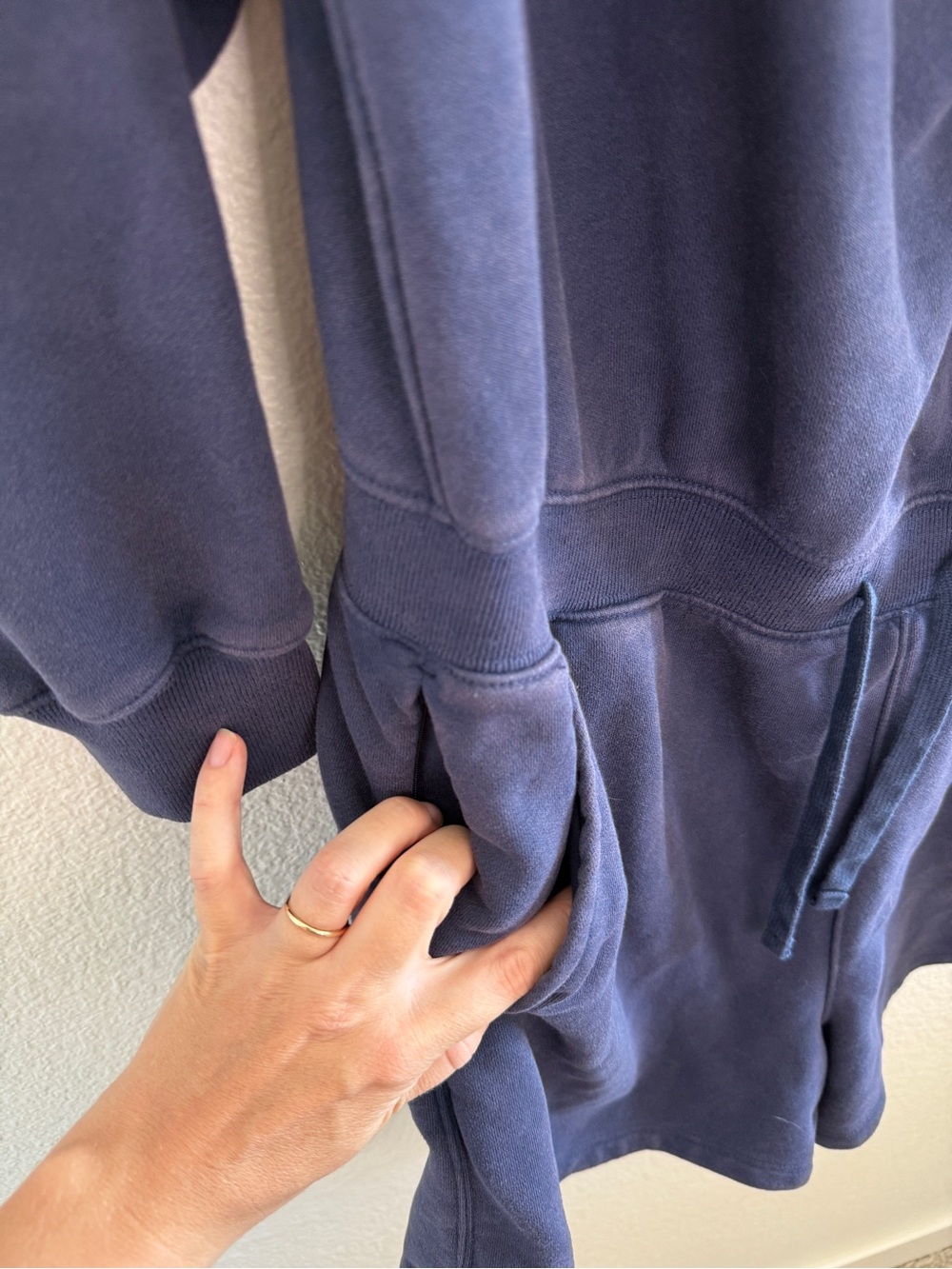 Abercrombie & Fitch YPB On The Go Slash Romper in Navy - Picture 6 of 15